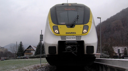 Zug der SWEG steht (Quelle: RTF.3)