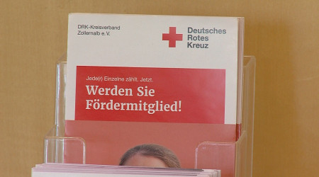 Flyer für DRK Kampagne (Quelle: RTF.3)