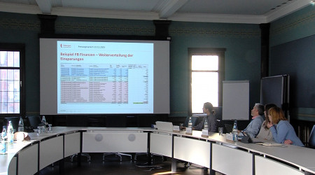 Der Haushaltsentwurf wird vorgestellt (Quelle: RTF.3)