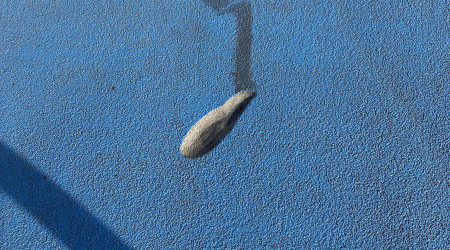 Loch in "Ann Arbor"-Fahrradbr&uuml;cke (Quelle: Facebook Boris Palmer)