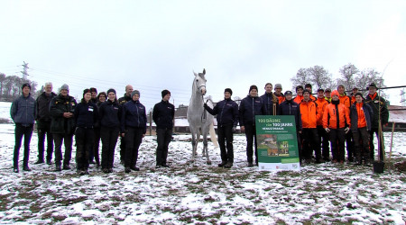 Azubis auf dem Haupt- und Landgest&uuml;t Marbach (Quelle: RTF.3)