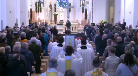 Hochamt im Rottenburger Dom (Quelle: Di&ouml;zese Rottenburg-Stuttgart)
