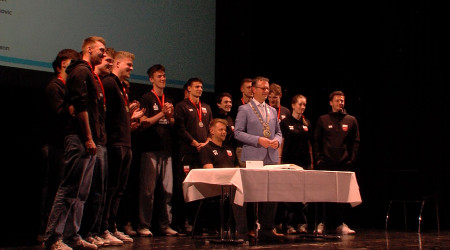 Stadt Rottenburg ehrt Volleyballer (Quelle: RTF.3)