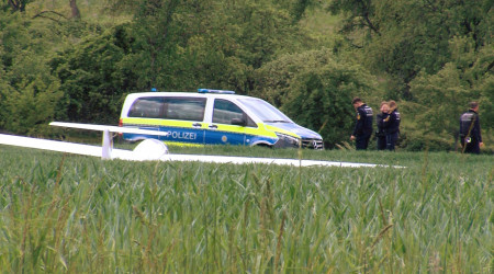 Flugunfall in Eningen (Quelle: RTF.3)