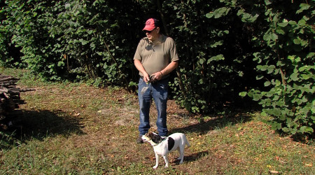 Sommertr&uuml;ffeljadg mit Karl-Heinz Klink und Hund (Quelle: RTF.3)