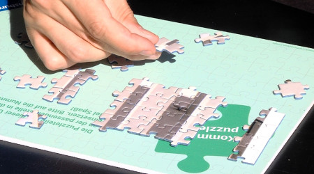 "Public Puzzling" in Metzingen (Quelle: RTF.3)