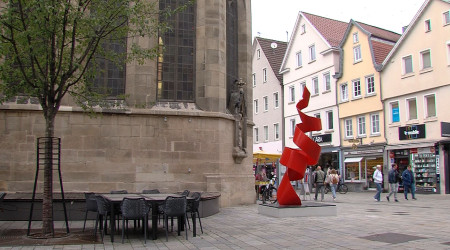 Stadtbrand-Stele in Reutlingen (Quelle: RTF.3)