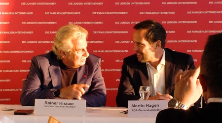 Martin Hagen bei Politk und Wirtschaft (Quelle: RTF.3)