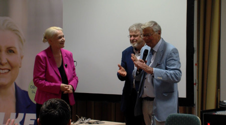Silke Kurz und Wolfgang Bosbach (Quelle: RTF.3)