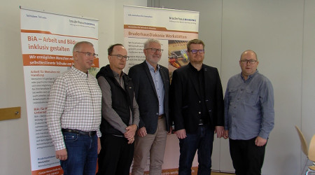Pressetermin zur Entgelt-Anpassung der Bruderhaus Diakonie (Quelle: RTF.3)