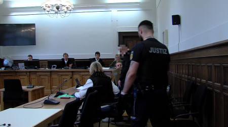 Verhandlung wegen versuchtem Totschlag (Quelle: RTF.3)
